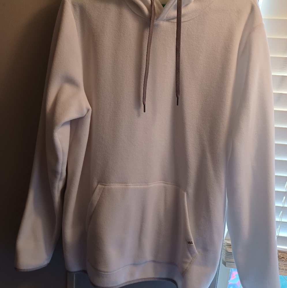 White pull over sweatshirt